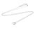 Tiffany & Co Collana Tiffany Open Heart Extra Mini Argento - vista 15