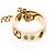 Collana Gucci Icon Amor in oro rosa D'oro - vista 6