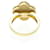 Van Cleef & Arpels Vintage Alhambra Mother of Pearl Band Ring Golden  - view 3