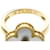 Van Cleef & Arpels Vintage Alhambra Mother of Pearl Band Ring Golden  - view 5