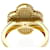 Van Cleef & Arpels Vintage Alhambra Mother of Pearl Band Ring Golden  - view 7