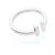 Tiffany & Co Tiffany T Square Ring in Weißgold Silber - Ansicht 9