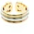 Cartier 2C Trinity Ring Silber Golden  - Ansicht 3