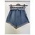 Ermanno Scervino Short Royal Denim Beachwear Blanco Azul Naranja - vista 2