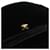 Chanel Coco Mark Samt-Casket-Hut Schwarz - Ansicht 9