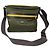 Dolce & Gabbana Borsa a Tracolla in Tela Marrone Verde Giallo