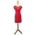 The Kooples Vestido corto de encaje rojo Roja