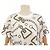 Hermès NUEVO VESTIDO MAXI HERMES EFECTO KALEIDOSCOPE 36 JERSEY DE ALGODÓN BLANCO NATURAL - vista 2
