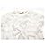 Hermès NUEVO VESTIDO MAXI HERMES EFECTO KALEIDOSCOPE 36 JERSEY DE ALGODÓN BLANCO NATURAL - vista 4