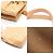 2.55 Borsa Tote Chanel Caviar Skin Matelasse Coco Ball Marrone Beige - vista 10