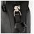 Borsa a tracolla Fendi Calfskin Simply Medium Nero - vista 9