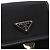 Custodia per smartphone e borsa 2WAY con logo triangolo in nylon Prada Nero - vista 5