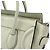 Céline Borsa Tote Celine Luggage Micro Shopper in pelle Grigio - vista 7