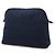 Hermès Hermes Canvas Bolide Pouch 34 TGM Blau - Ansicht 2