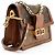 Borsa a tracolla Louis Vuitton Reverse Monogram Dauphine MM Marrone - vista 2