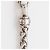 Collana lariat David Yurman in argento sterling e diamante con motivo quatrefoil Metallico - vista 3