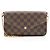 Louis Vuitton Damier Ebene Felicie Pochette Marrone