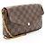Louis Vuitton Damier Ebene Felicie Pochette Marrone - vista 2
