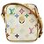 Borsa a tracolla Louis Vuitton Monogram Multicolor Lift Pochette Mini Bag Bianco