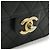 Borsa a Spalla Chanel Matelasse Pearl Chain Nero - vista 9