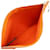 Hermès Hermes Canvas Leather Flat Pouch Orange - Ansicht 5