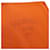Hermès Hermes Canvas Leather Flat Pouch Orange - Ansicht 7