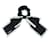 Timeless Accessorio per capelli in seta Chanel Nero  - vista 1