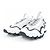 Sneakers Louis Vuitton Marrone Bianco - vista 3