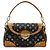 Bolso de hombro Louis Vuitton Beverly Monogram Multicolor Negro