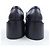 Timeless Chanel G45769B17121 Kalbsleder Schuhe Schwarz Weiß - Ansicht 5