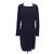Timeless Chanel Kleid aus Kaschmir-Mischung Schwarz