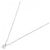Tiffany & Co Collana Tiffany Solitaire in platino e diamante Argento - vista 2