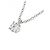 Tiffany & Co Collana Tiffany Solitaire in platino e diamante Argento - vista 3