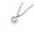 Tiffany & Co Collana Tiffany Solitaire in platino e diamante Argento - vista 4