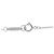 Tiffany & Co Collana Tiffany Solitaire in platino e diamante Argento - vista 5