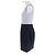 Autre Marque YOKO CHAN One Piece Kleid Blau - Ansicht 2