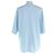 T-shirt a maniche corte Marni con logo ricamato in cotone Blu Blu chiaro - vista 3