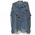 Autre Marque Camicetta in velluto Mila Owen con fiocco e volant a maniche lunghe Blu Blu navy