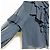 Autre Marque Camicetta in velluto Mila Owen con fiocco e volant a maniche lunghe Blu Blu navy - vista 5