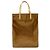 Borsa Tote Louis Vuitton Reade MM Monogram Vernis Marrone Bronzo