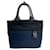 Borsa 2way in nylon e pelle Prada Nero Blu navy - vista 2