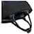 Borsa 2way in nylon e pelle Prada Nero Blu navy - vista 5