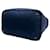 Borsa 2way in nylon e pelle Prada Nero Blu navy - vista 9