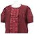 Top de mezcla de lana jacquard con motivos florales Fendi Roja - vista 2