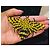 Gucci Spilla Ape Cristalli Giallo e Nero - vista 2