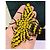 Gucci Spilla Ape Cristalli Giallo e Nero - vista 4