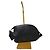 Thom Browne Clutch Trigger Reef Fish in Pelle - Nero