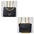 Prada Borsa a spalla Saffiano in pelle nera Nero - vista 7