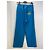 Autre Marque Collusion weite blaue Hose aus Polyestermischung - Ansicht 2