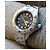 Seiko Scuba Air Diver's 7N35-6A50 Relógio de Quartzo Azul Hardware prateado - vista 13